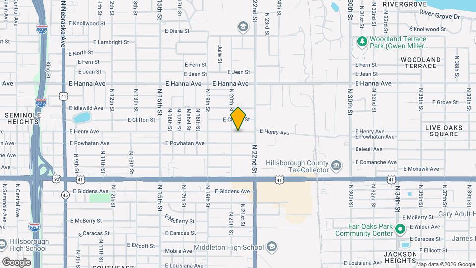 2007 E Henry Ave Map and Location Details