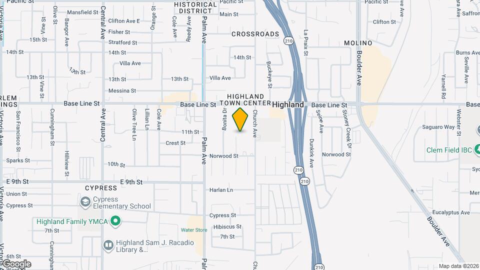 7419 Shasta Ave, Unit 1 Map and Location Details