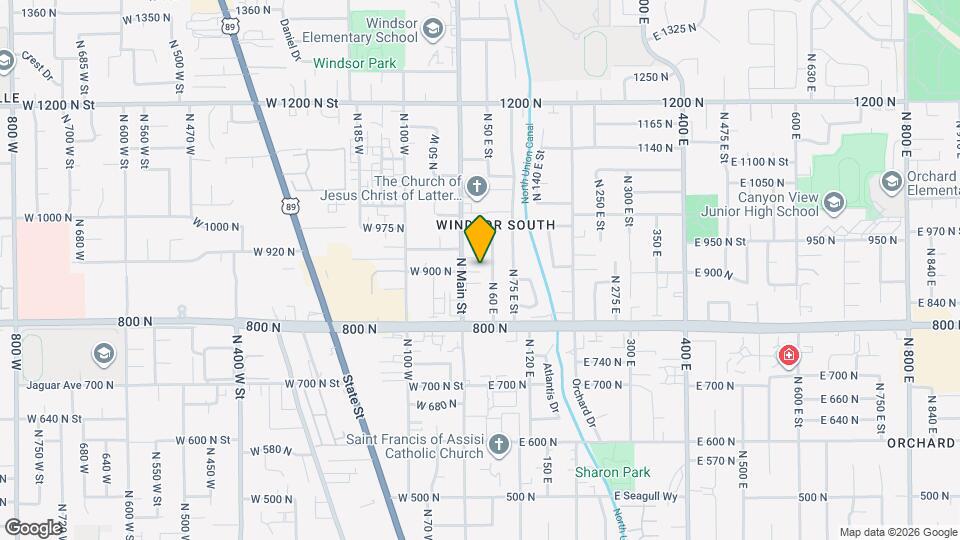 920 N Main St Map and Location Details