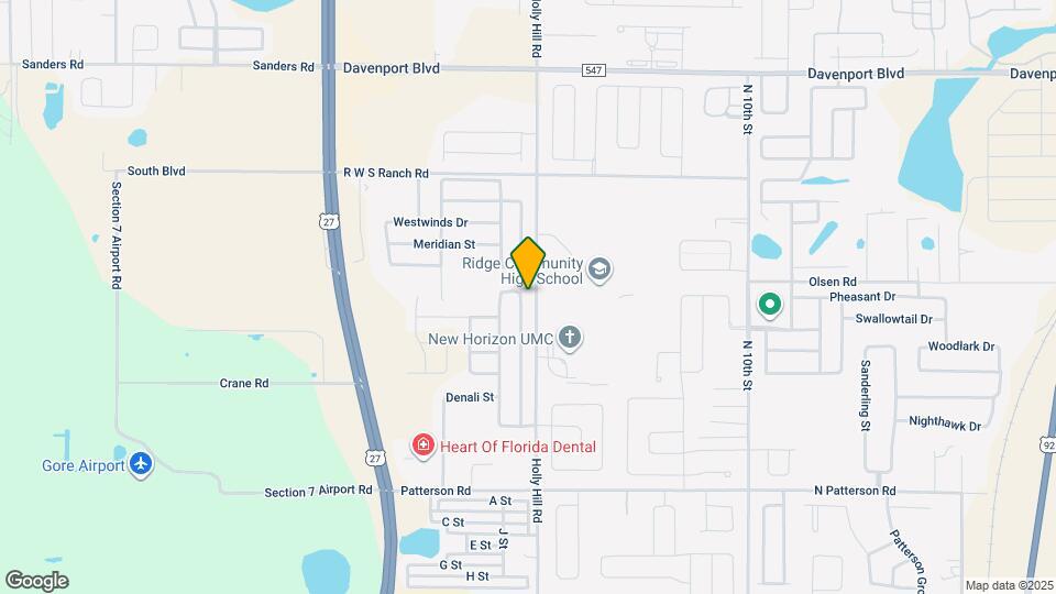 599 Tortugas St Map and Location Details