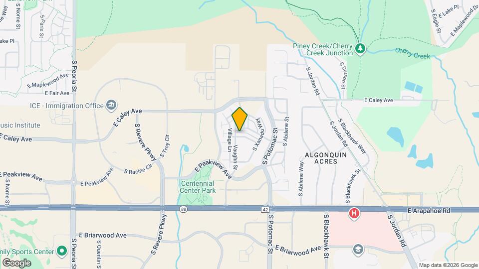 13543 E Longview Ave Map and Location Details