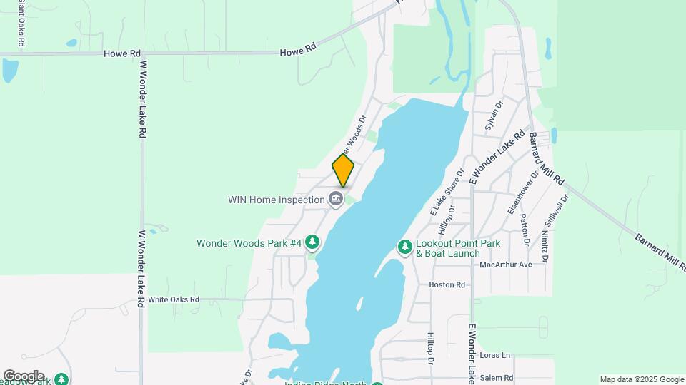 5411 W Lake Shore Dr Map and Location Details