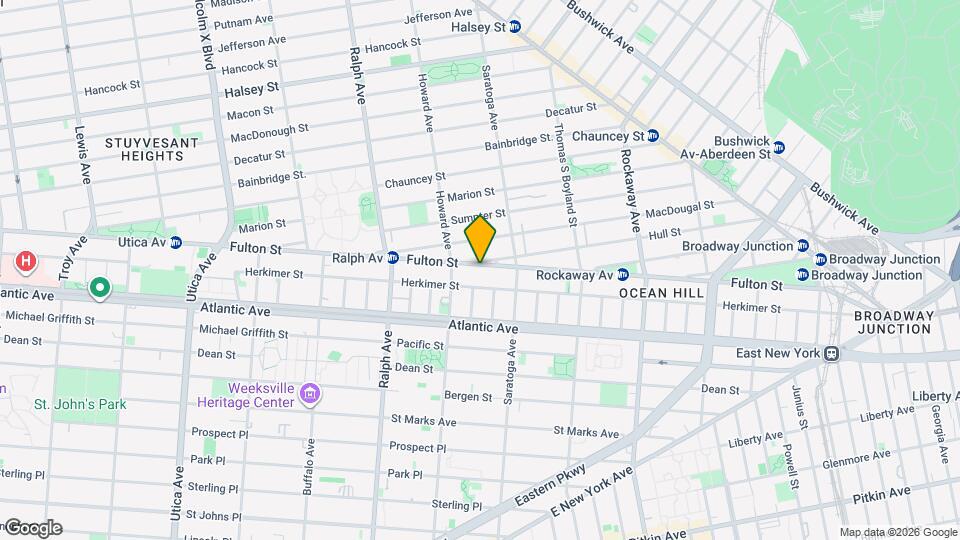 2008 Fulton St, Unit b1 Mapa y Detalles de la Ubicación