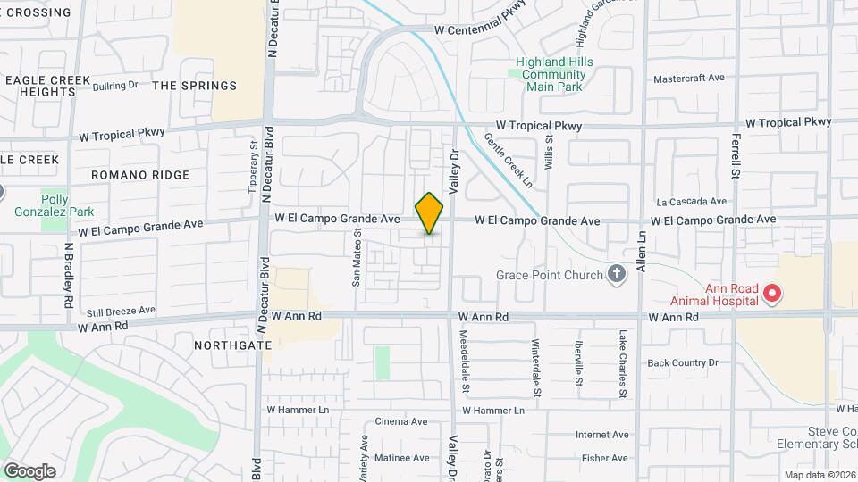 5740 Adanon St Map and Location Details