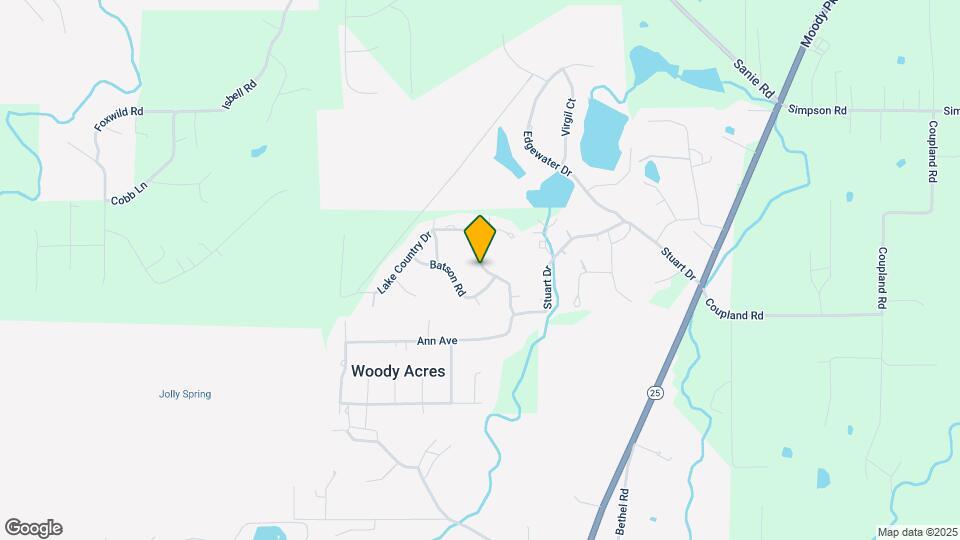 155 Lake Country Dr Map and Location Details