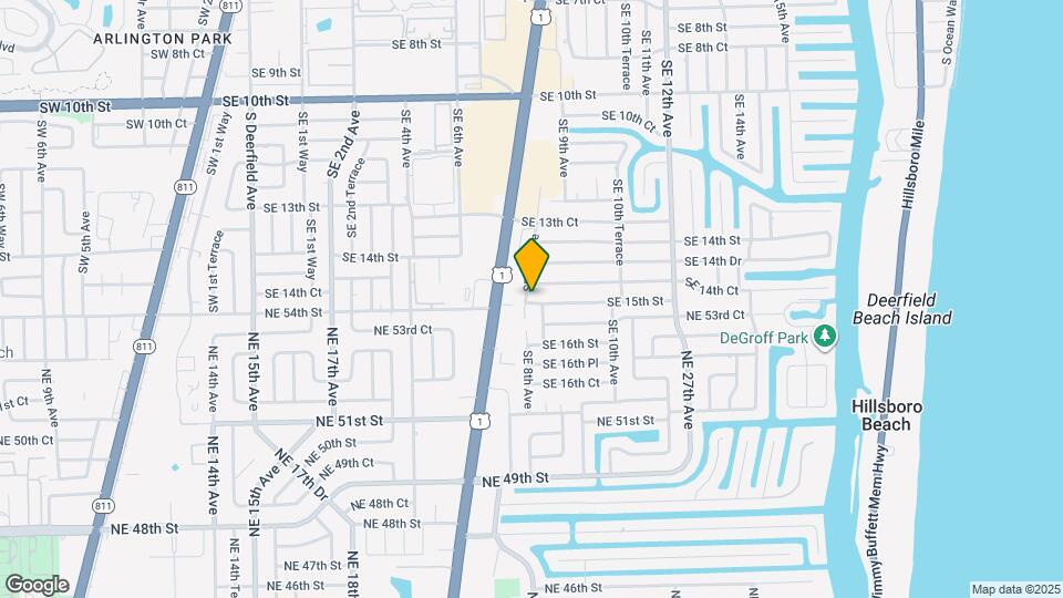 801 SE 15th St Mapa y Detalles de la Ubicación