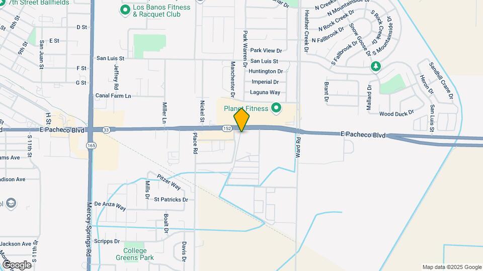 2149 E Pacheco Blvd Map and Location Details