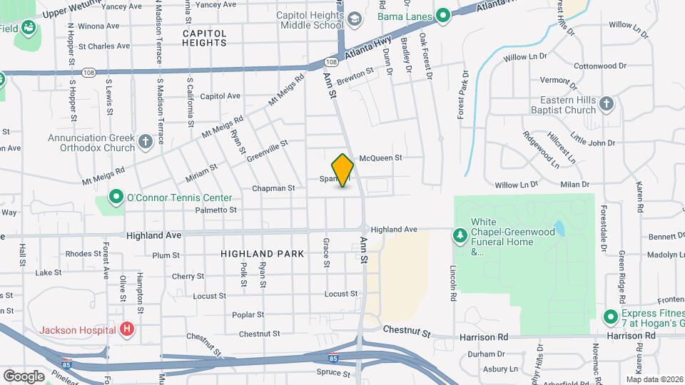 2723 Thrasher St Map and Location Details