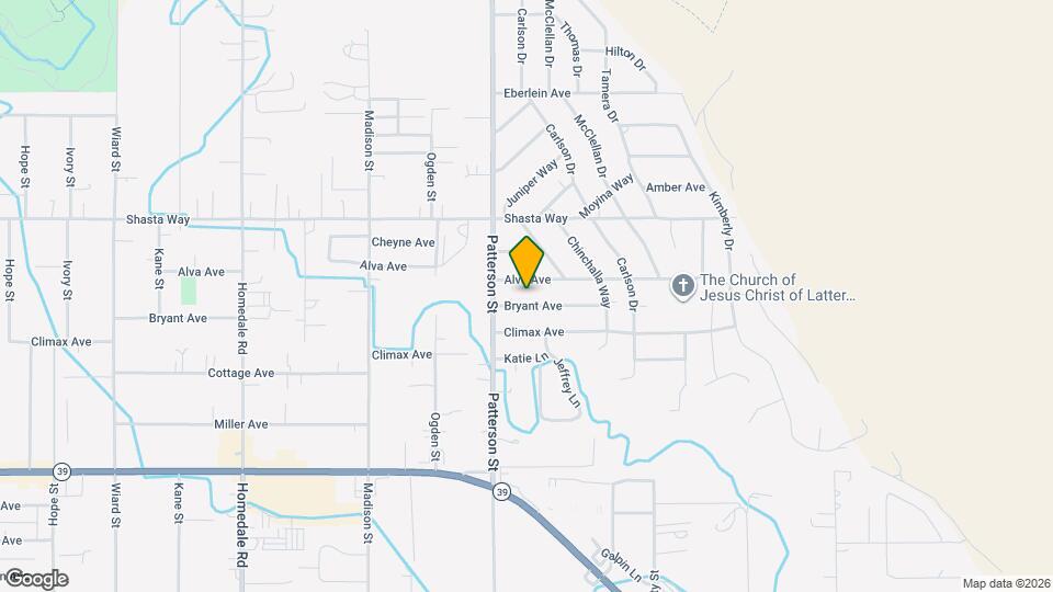 6285 Bryant Ave Map and Location Details