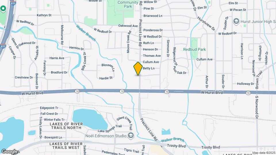 801 Treadwell Ct Map and Location Details