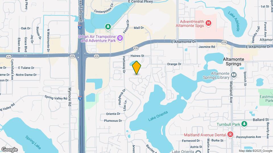 345 Forestway Cir Map and Location Details