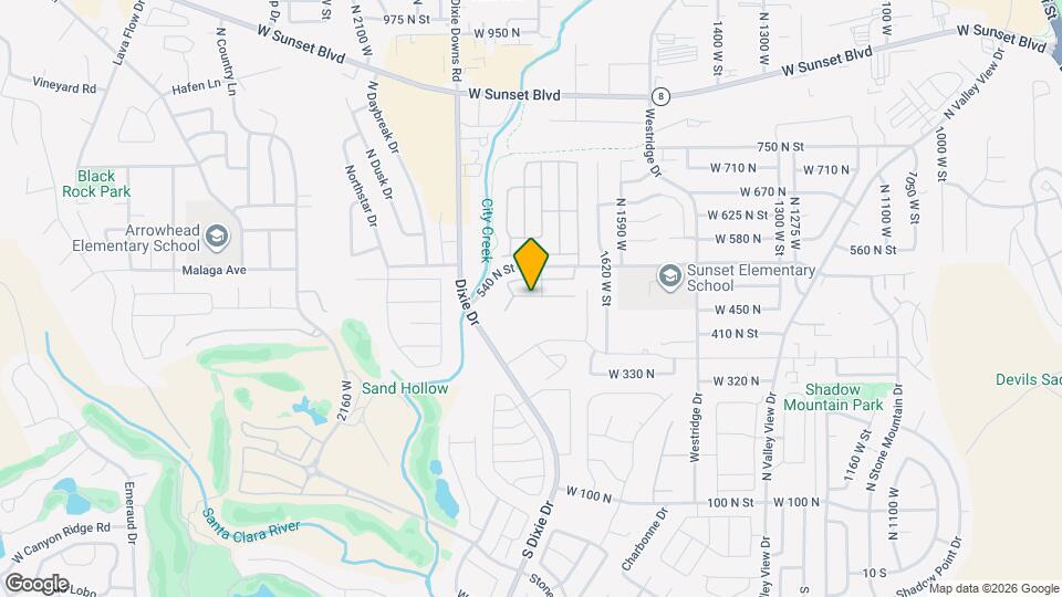 1735 W 540 N Map and Location Details