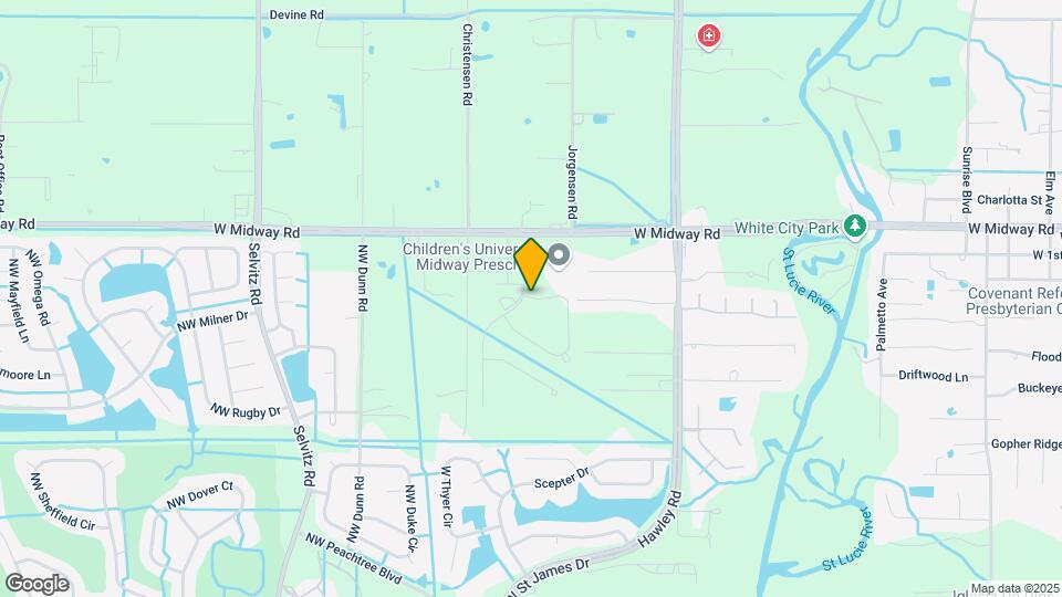 Ravinia - St. Lucie Rental Homes Map and Location Details