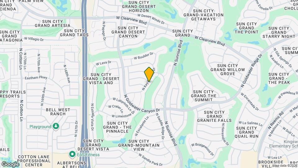 18121 N Key Estrella Dr Map and Location Details