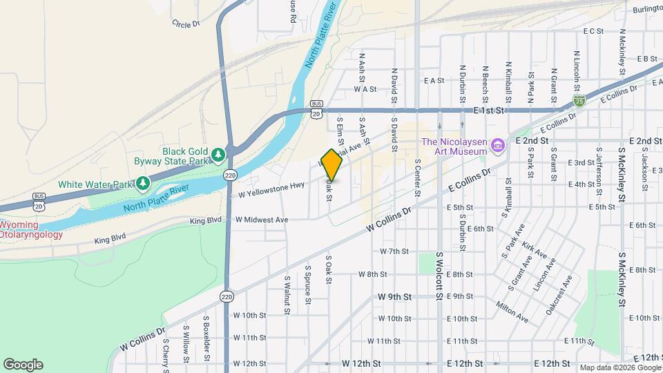 The Yellowstone Mapa y Detalles de la Ubicación
