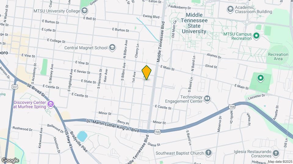 211 2nd Ave Map and Location Details