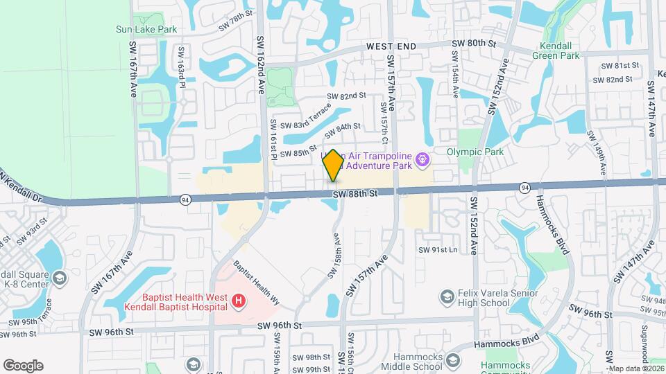 8742 SW 158th Pl Mapa y Detalles de la Ubicación