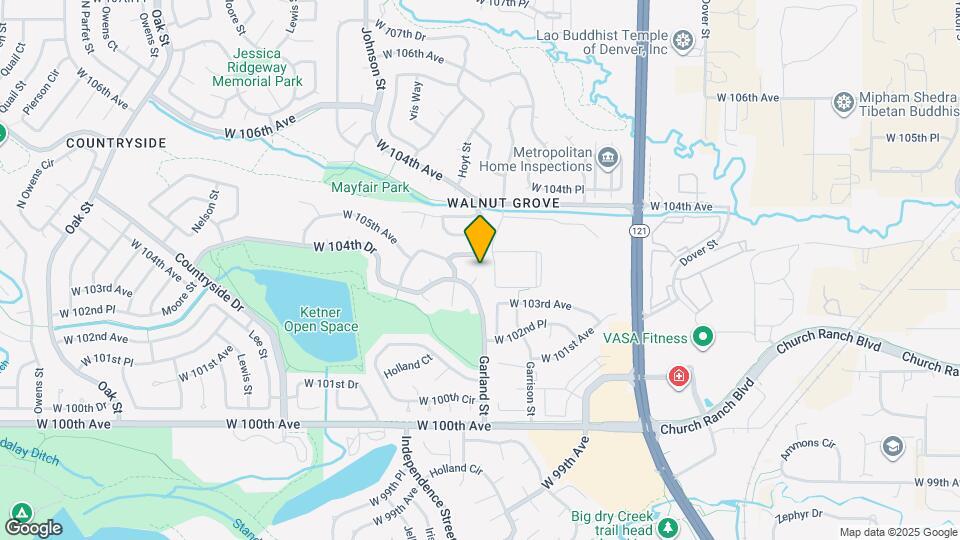 10480 Holland Ct Map and Location Details