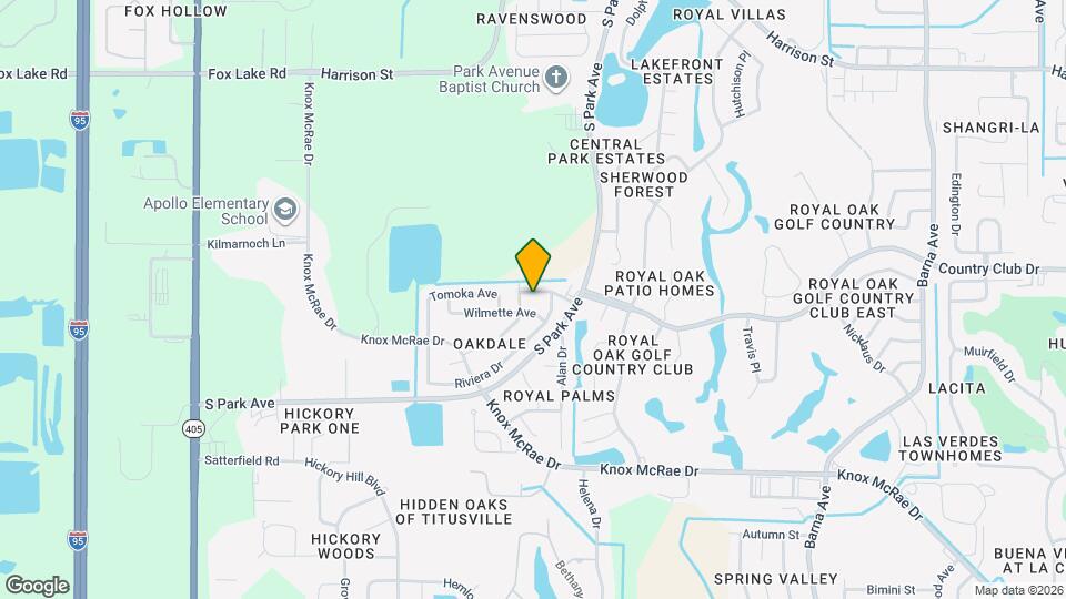 2521 Tomoka Ave Map and Location Details