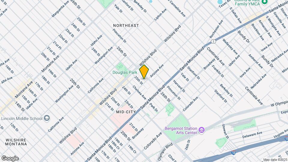 2511 Arizona Ave Mapa y Detalles de la Ubicación