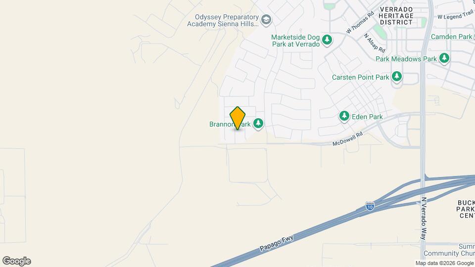 1671 N 214th Ave Map and Location Details