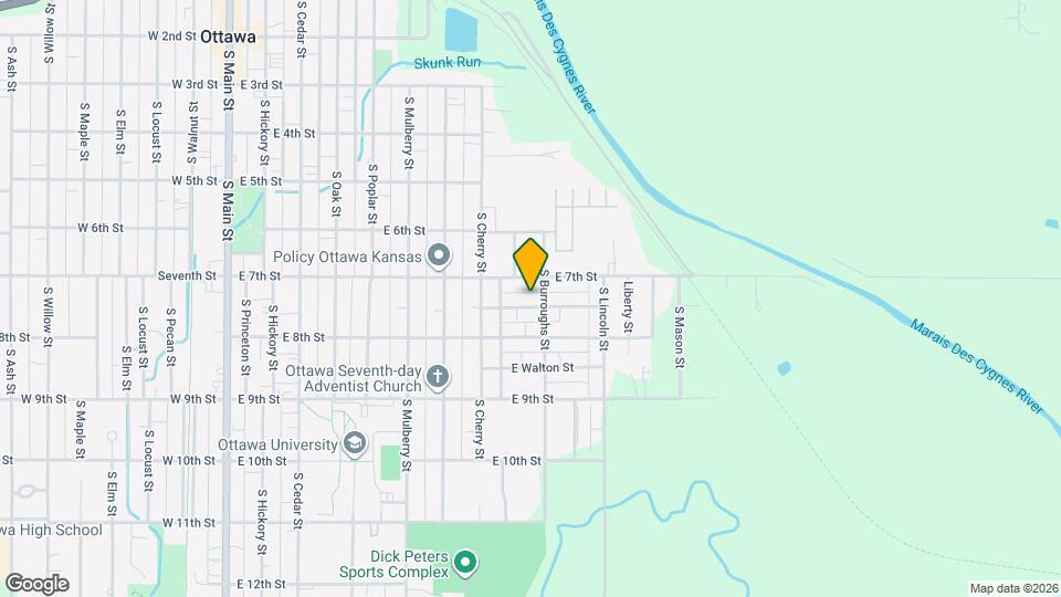 841 E Hamblin St Map and Location Details