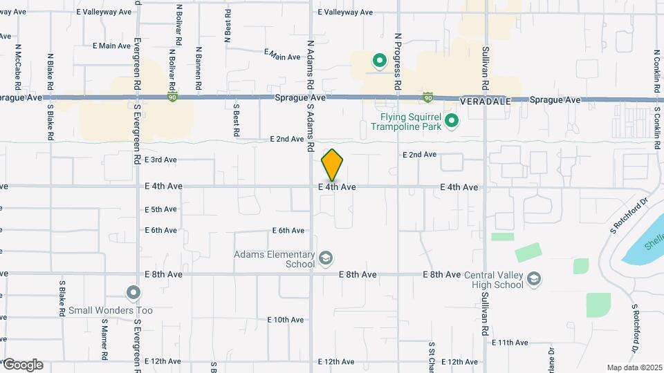 14727 E 4th Ave Mapa y Detalles de la Ubicación