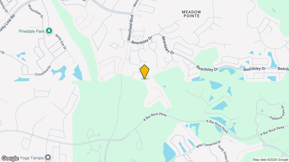 1019 Tullamore Dr Map and Location Details