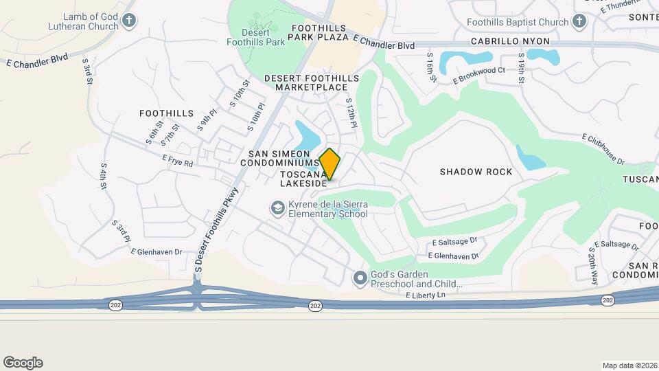 1248 E Briarwood Terrace Map and Location Details