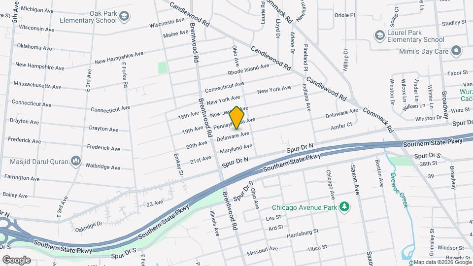 143 Delaware Ave Map and Location Details