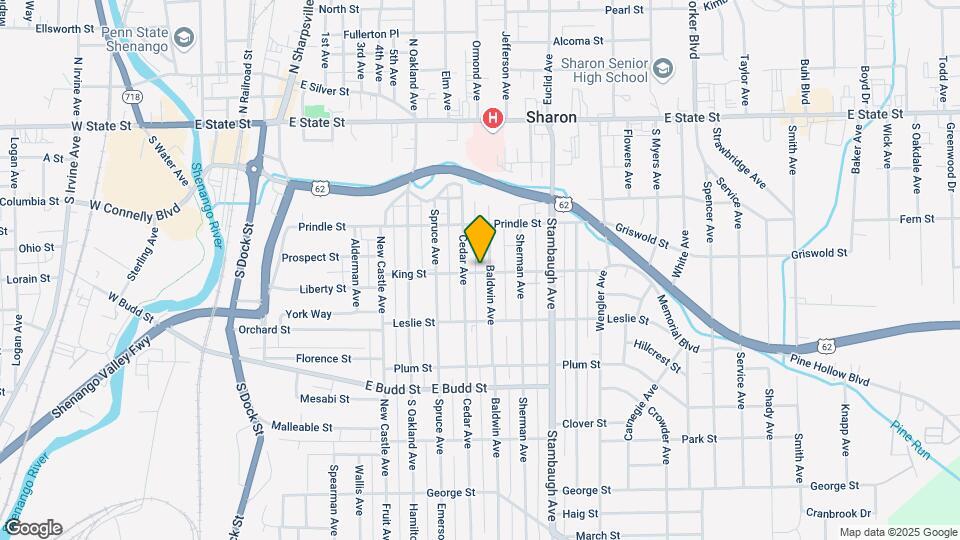 340 Baldwin Ave Mapa y Detalles de la Ubicación