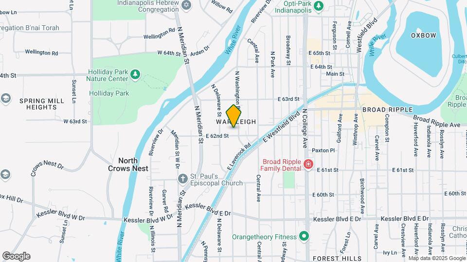 6210 N Washington Blvd Map and Location Details