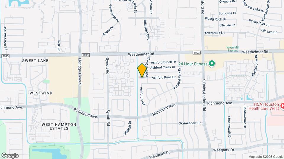 12915 Ashford Knoll Dr Map and Location Details