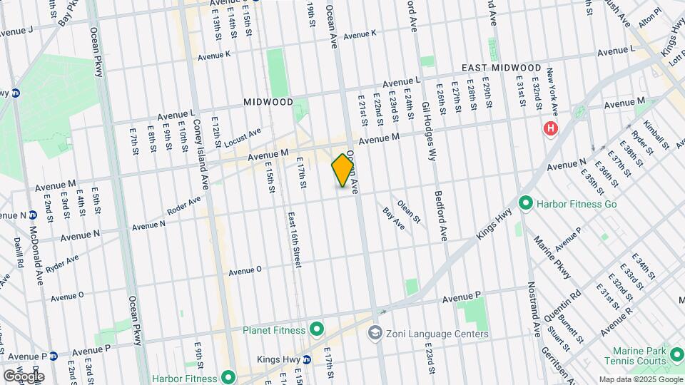1901 Avenue N Mapa y Detalles de la Ubicación