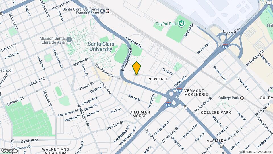 1084 Portola Ave Map and Location Details