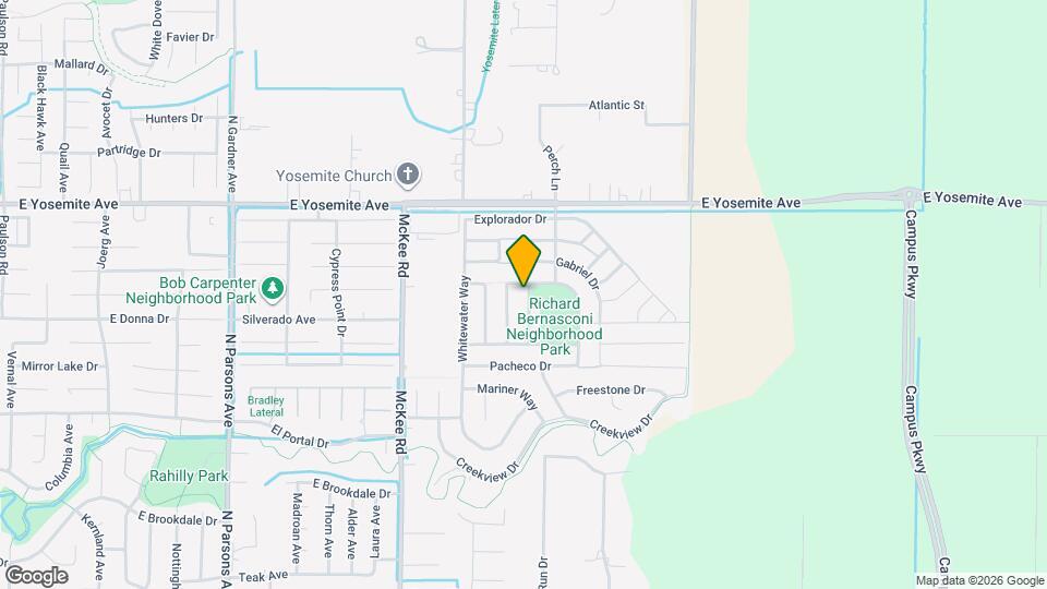 3785 De Soto Way Map and Location Details