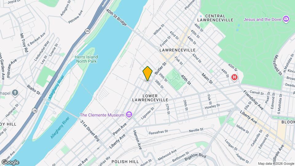 196 37th St Map and Location Details