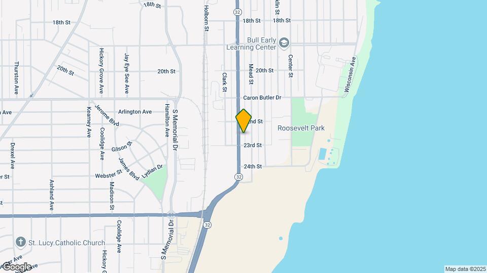 2235 Racine St Map and Location Details