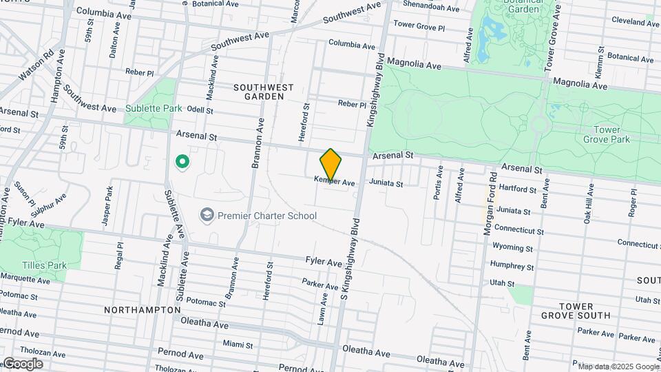 4950 Kemper Ave Mapa y Detalles de la Ubicación