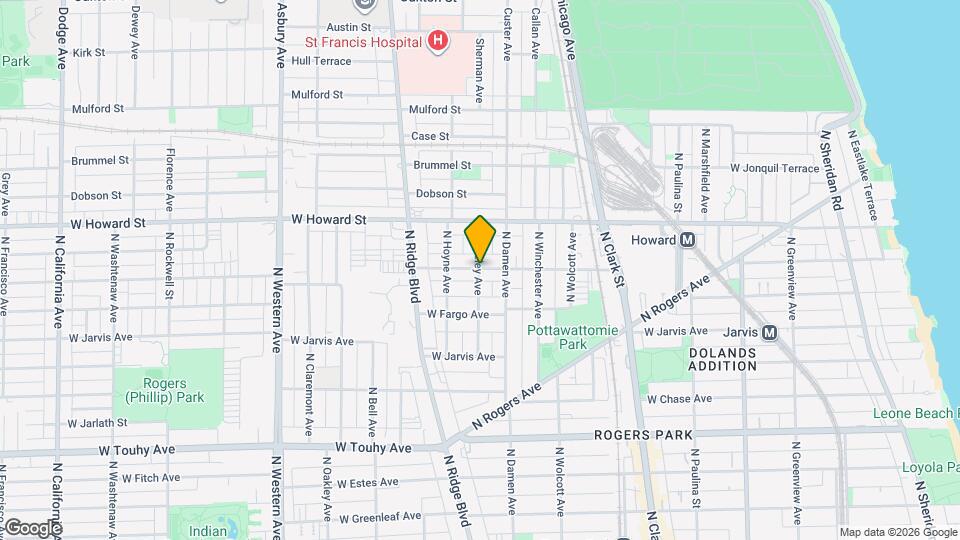 2439 W Birchwood Ave Map and Location Details