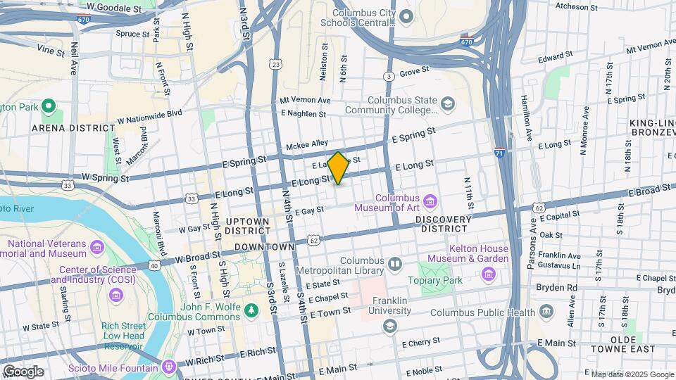 100 Normandy Ave Map and Location Details