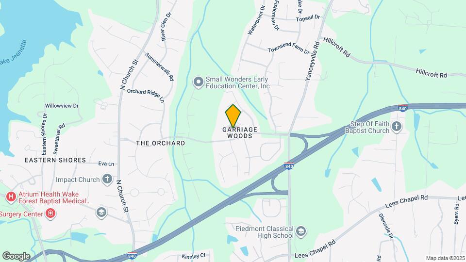 5104 Mystic Oak Dr Map and Location Details