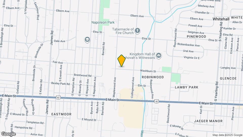 3622 Washburn St Map and Location Details