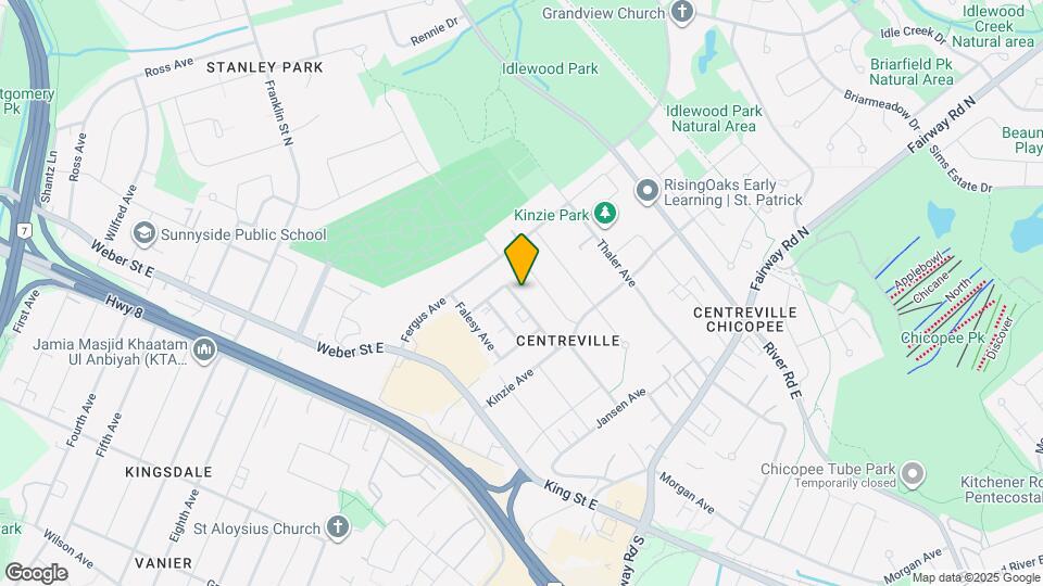 62 Harold Ave Map and Location Details