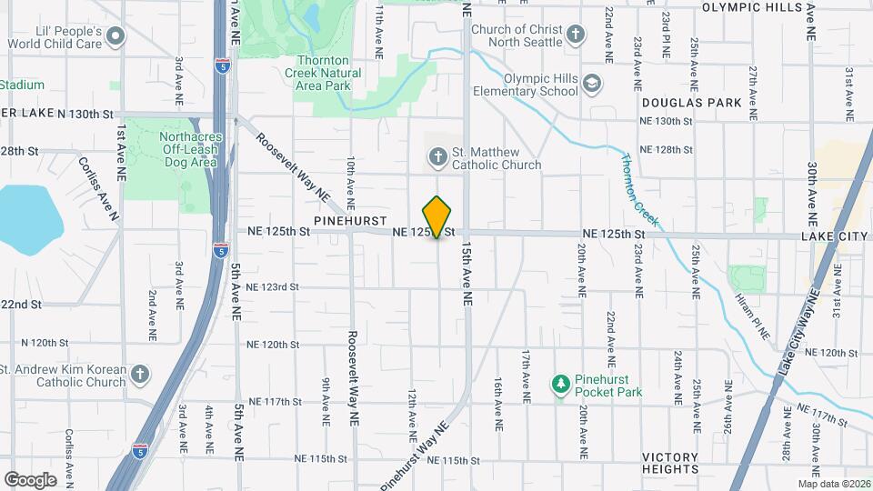12367 14th Avenue Northeast Mapa y Detalles de la Ubicación