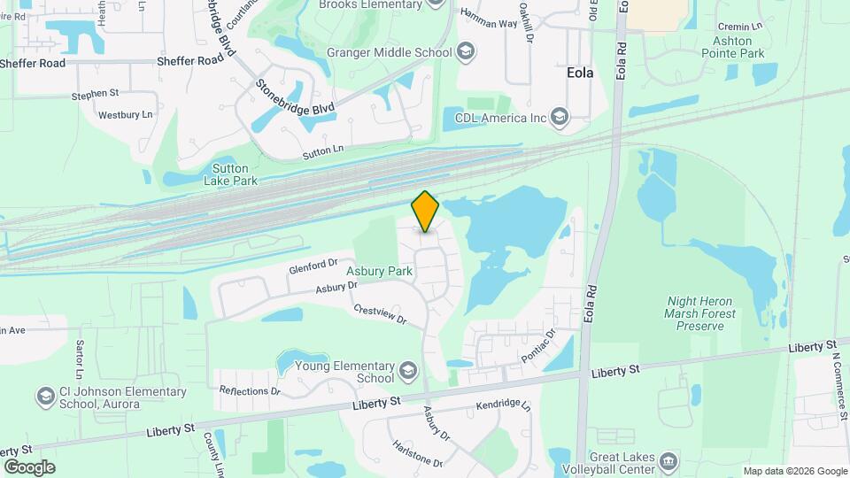 1036 Woodview Ct Map and Location Details