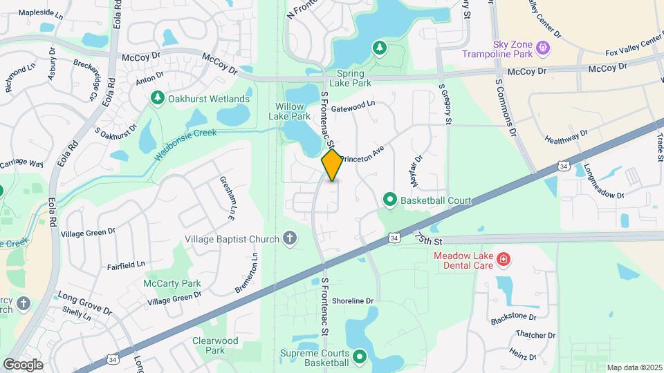321 Park Ridge LN Map and Location Details