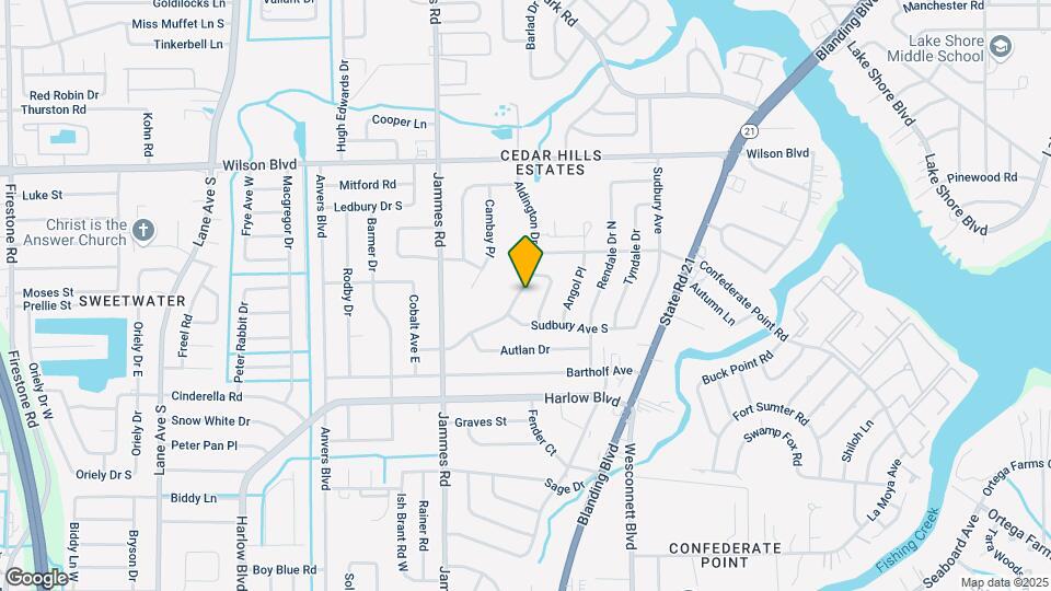 4007 Aldington Dr Map and Location Details