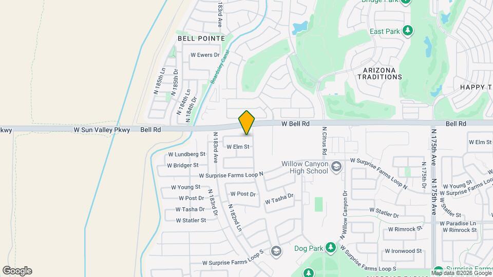 18139 W Smokey Dr Mapa y Detalles de la Ubicación