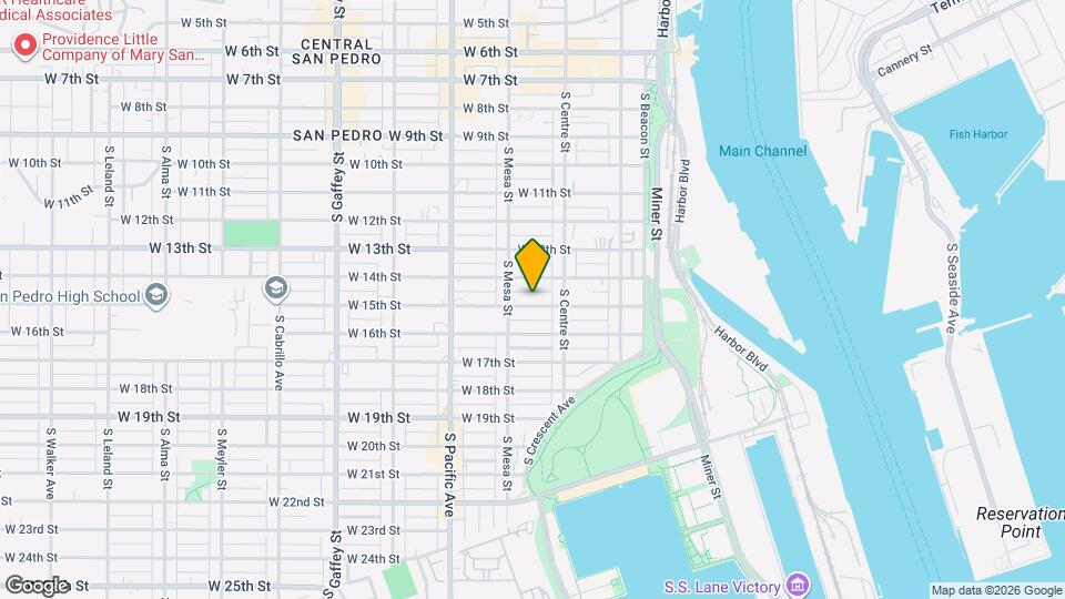 356 W 15th St Map and Location Details